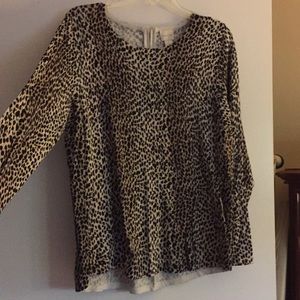 Chico’s print sweater